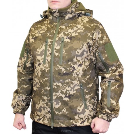 Куртка демисезонная SoftShell Outdoor ЗСУ MM-14 40