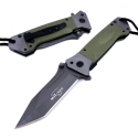 Ніж складаний Mil-Tec Taschenmesser DA 35 Olive 15344501