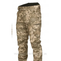 Штани тактичні зимові SoftShell на флісі ММ-14 піксель