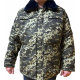 Куртка тактична зимова з подстібкою ЗСУ піксель темний