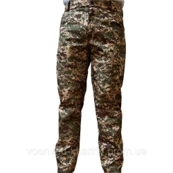 Штани тактичні SoftShell Хижак НГУ на флісі