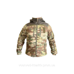 Флісова тактична кофта з капюшоном ЗСУ мультикам