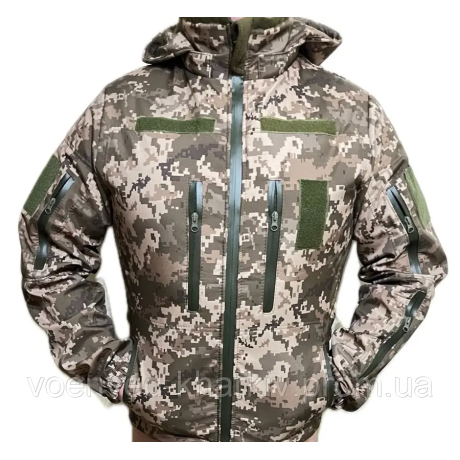 Куртка демісезонна SoftShell Outdoor ЗСУ MM-14 40