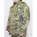 Бушлат зимовий подвійний (Куртка КВВЗ) статутний із підстібкою ММ-14 піксель