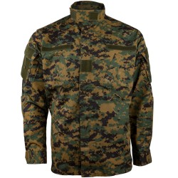 Китель Mil-Tec ACU Rip-stop Digital Woodland (MARPAT)