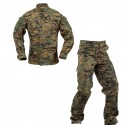 Костюм тактичний польовий ACU Kombat Marpat Digital Woodland