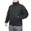 Куртка тактична Cougar® Softshell Helikon-Tex® Black КU-CGR-SM-01