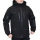 Куртка зимняя SoftShell Outdoor Black на синтепоне