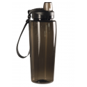 Бутылка для воды (фляга) "MIL-TEC SMOKE BOTTLE TRANSPARENT" (600 ml) Smoke Gray